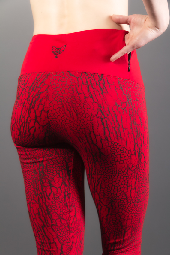 leggings en fibres naturelles ayam creation texture d'écorce vêtement décontracté vêtement de yoga